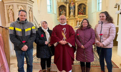 Požehnání oslavencům měsíce března